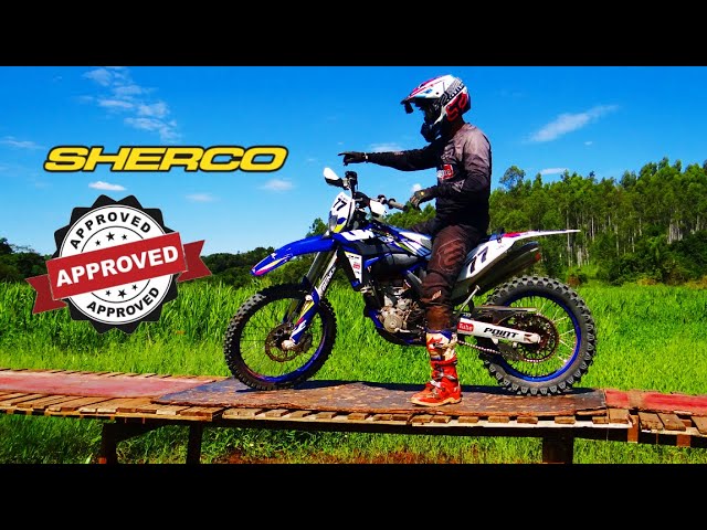 Moto de trilha, sherco em Piratininga