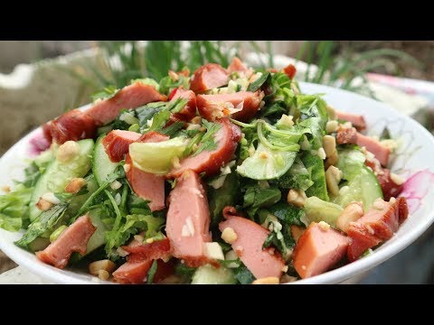 Video: Cách Làm Salad Xúc Xích