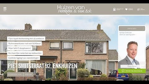 Te koop: Piet Smitstraat 92, Enkhuizen - Hoekstra en van Eck Makelaars - Méér Makelaar