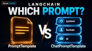 LangChain PromptTemplate vs ChatPromptTemplate | Python Tutorial