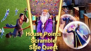 House Points Scramble Side Quest Harry Potter Hogwarts Mystery