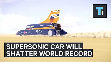 Může auto jet rychlostí 1000 km za hodinu?