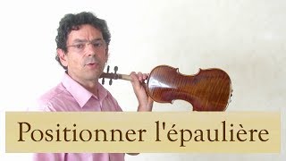 Volume 1 cours 002 / 133 - position epauliere - Apprendre le Violon avec  olivier Lesseur 