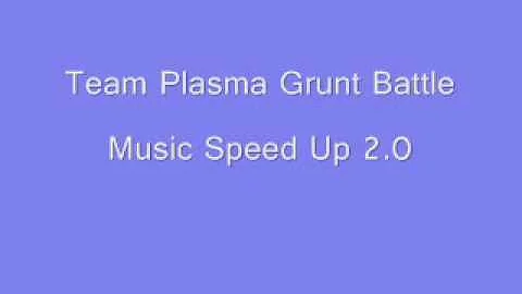 Pokémon Black and White Music - Team Plasma Grunt Battle Music (Sped up slower)