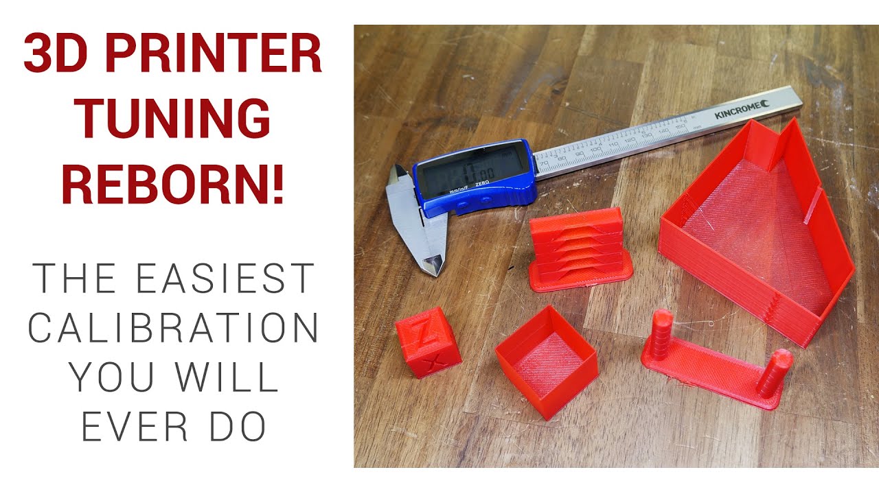 3D printer calibration revolutionised - Step step better print - YouTube