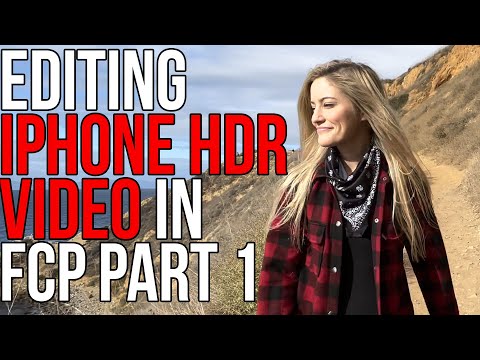 MBS Editing iPhone 12 HDR Video in FCP X