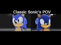 Sonic generations mirror screen but its scenes pov