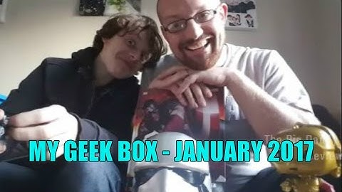 My Geek Box January 2017 | The Big Daddy D Reviews