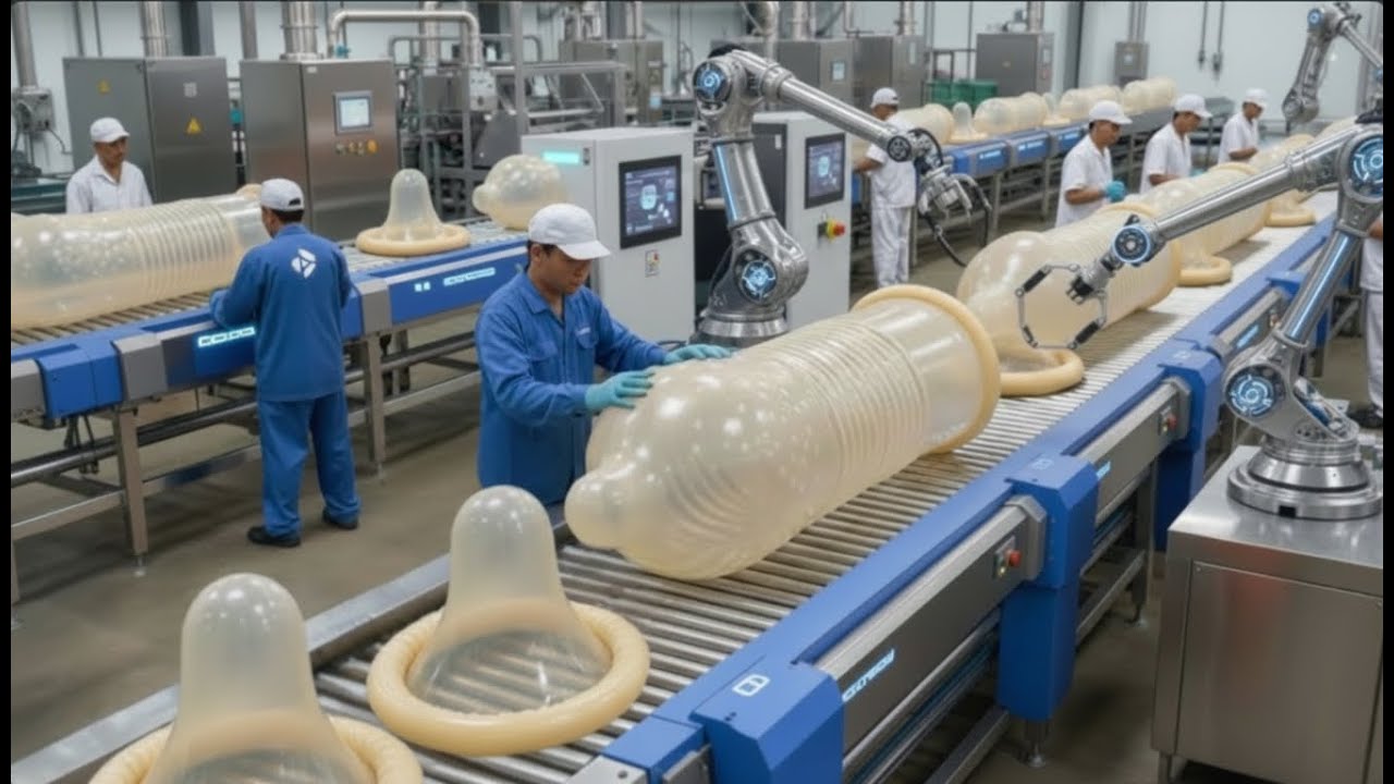 Inside a Condom Factory: From Tree to Pack (Full Process) - YouTube
