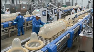 Inside A Condom Factory From Tree To Pack Full Process