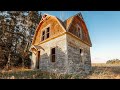 Abandoned Eaton&#39;s Catalogue House in Saskatchewan at Sunset