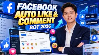 Facebook Auto Like & Comment Bot | Facebook Automation Tool 2026