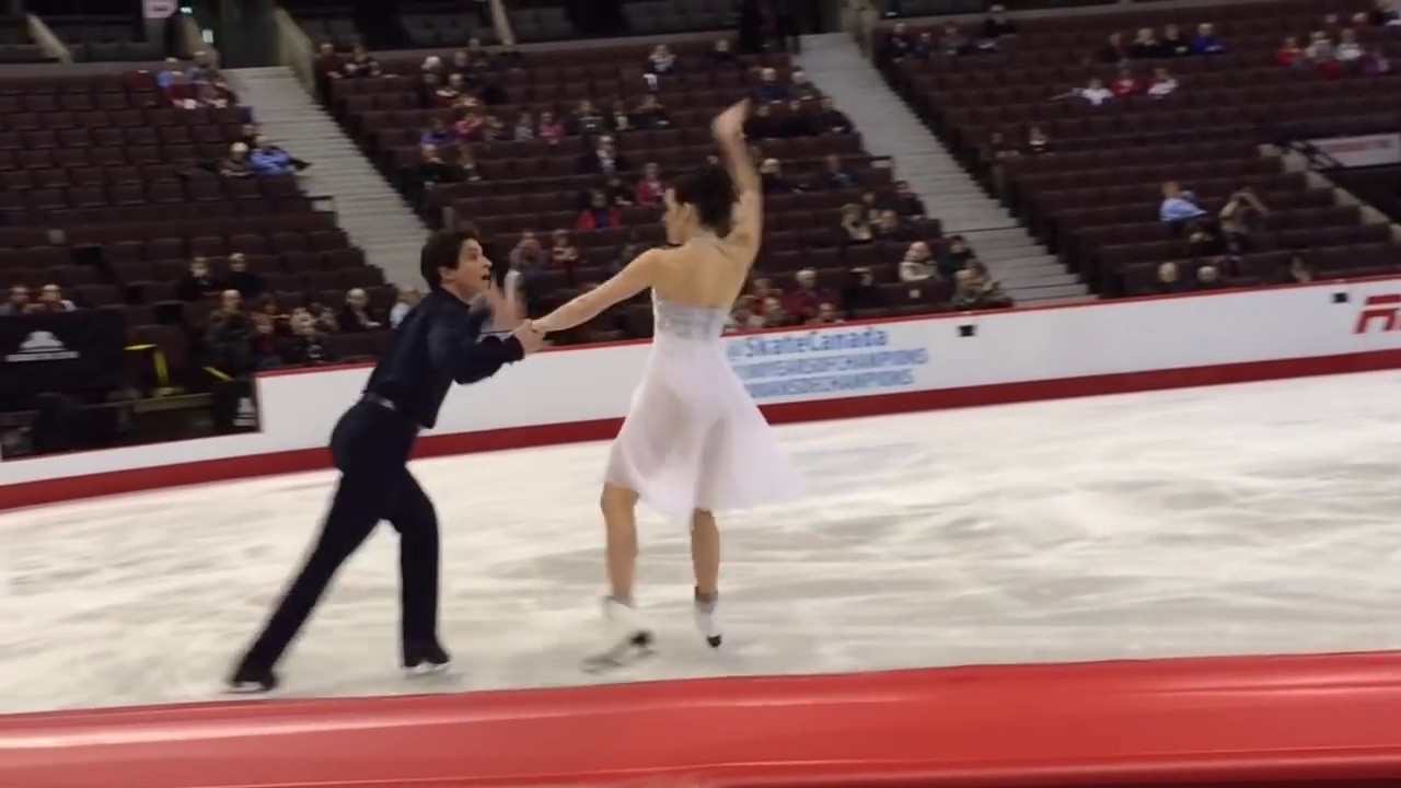 Tessa Virtue/Scott Moir FD Practice Nationals 2014