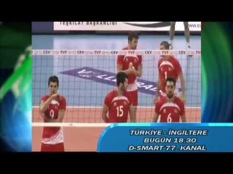 Türkiye - İngiltere Volaybol Maçı D-Smart'ta!