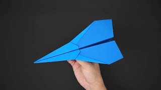 How to make an Easy Paper Plane that flies far - Model 3 by Easy Origami and Crafts 1,137 views 1 month ago 3 minutes, 42 seconds