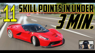How to get 11 skill points in less than 3 minutes   I   Forza Horizon 4