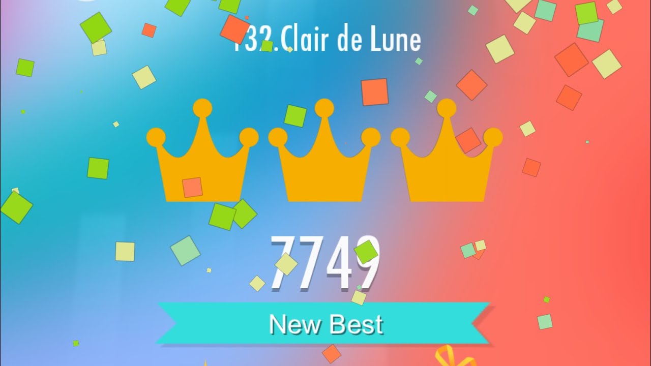 Piano Tiles 2 - Clair de Lune - 7749
