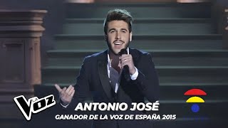 15 cosas sobre Antonio José, el ganador de 'La Voz 2015