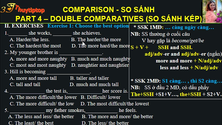 Cách sử dụng so sánh trong tiếng anh năm 2024