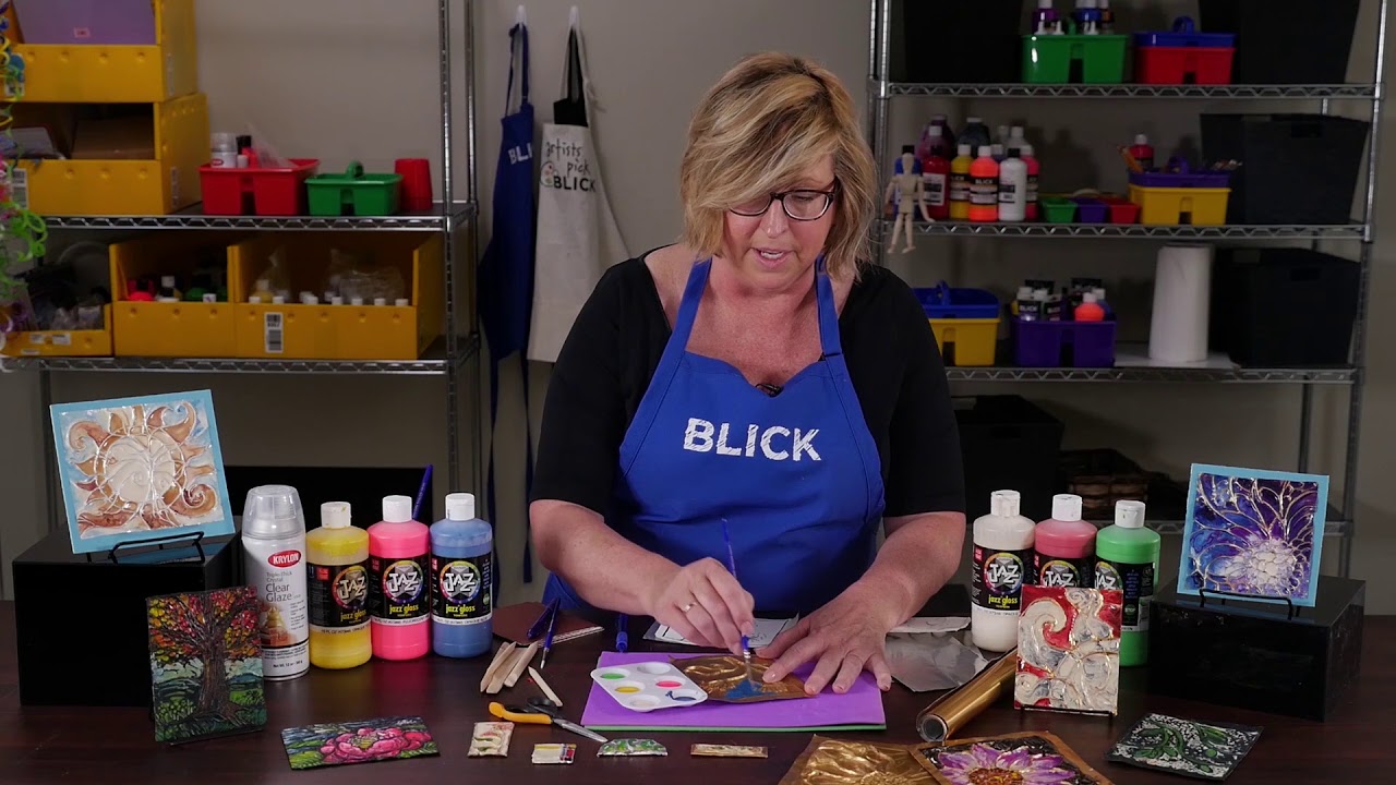 Tempera Enameling - Lesson Plans