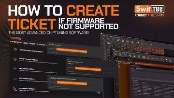 SWIFTEC - Automotive Software - TICKET creation if FIRMWARE not supported