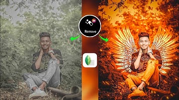 Snapseed Fire Wings Creative Photo Editing Tutorial 2022 || Snapseed Photo Edit