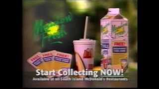 Meadow Fresh - Free Mcdonalds Milkshake
