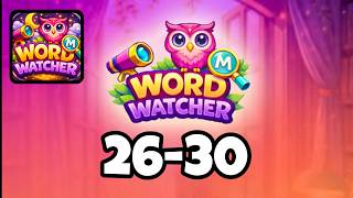 WORD WATCHER Crossword Game level 26 27 28 29 30 screenshot 2