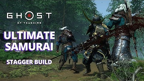 Best stagger build ever! | Ghost of Tsushima PS5 4K 60fps #ghostoftsushima #playstation #ps5