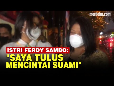 [FULL] Pernyataan Putri Candrawati Istri Ferdy Sambo Sambil Menangis di Brimob