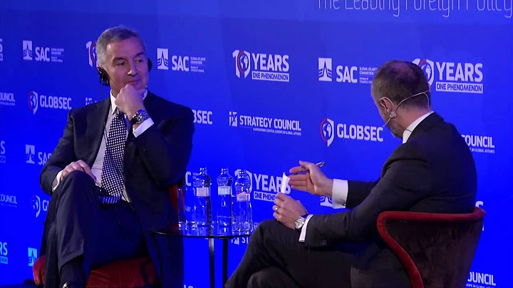 GLOBSEC 2015: GLOBSEC CHAT with Milo Đukanović