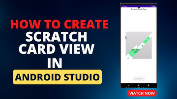 How to Create Android Scratch Card View in kotlin 2023 || Scratch Card Android Studio ||Scratch View