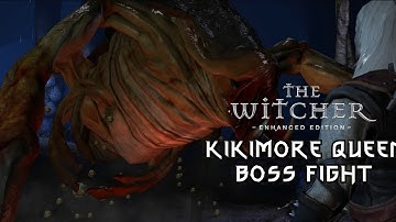 Kikimore Queen | Boss Fight | The Witcher : Enhanced Edition