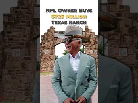 Video: To 725 milionů dolarů Texas Ranch koupil majitel Rams Stan Kroenke