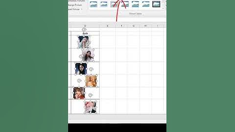 Cách chỉnh ảnh thẳng hàng nhanh trong excel #excel #tinhocvanphong #shorts