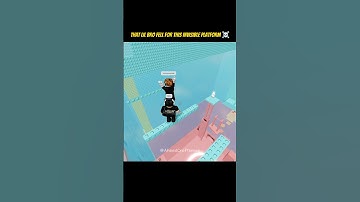 Bro Fell For This Invisible Platform In Unexpected Tower 💀 #roblox#fyp