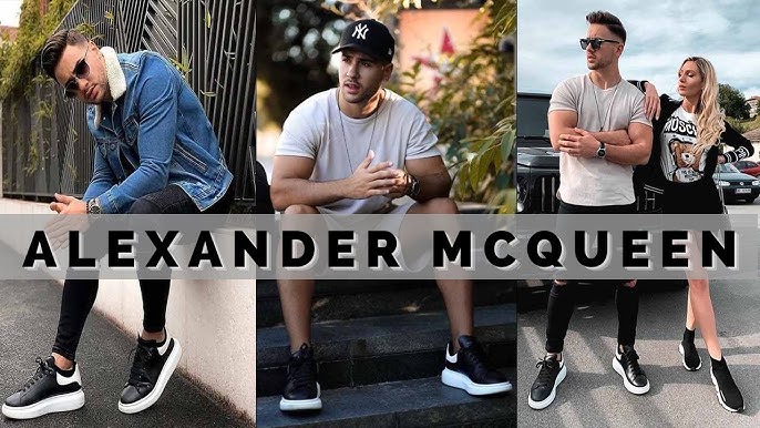 How To Style Alexander McQueen Sneakers 2023  McQueen Sneakers Outfit  Ideas Men 