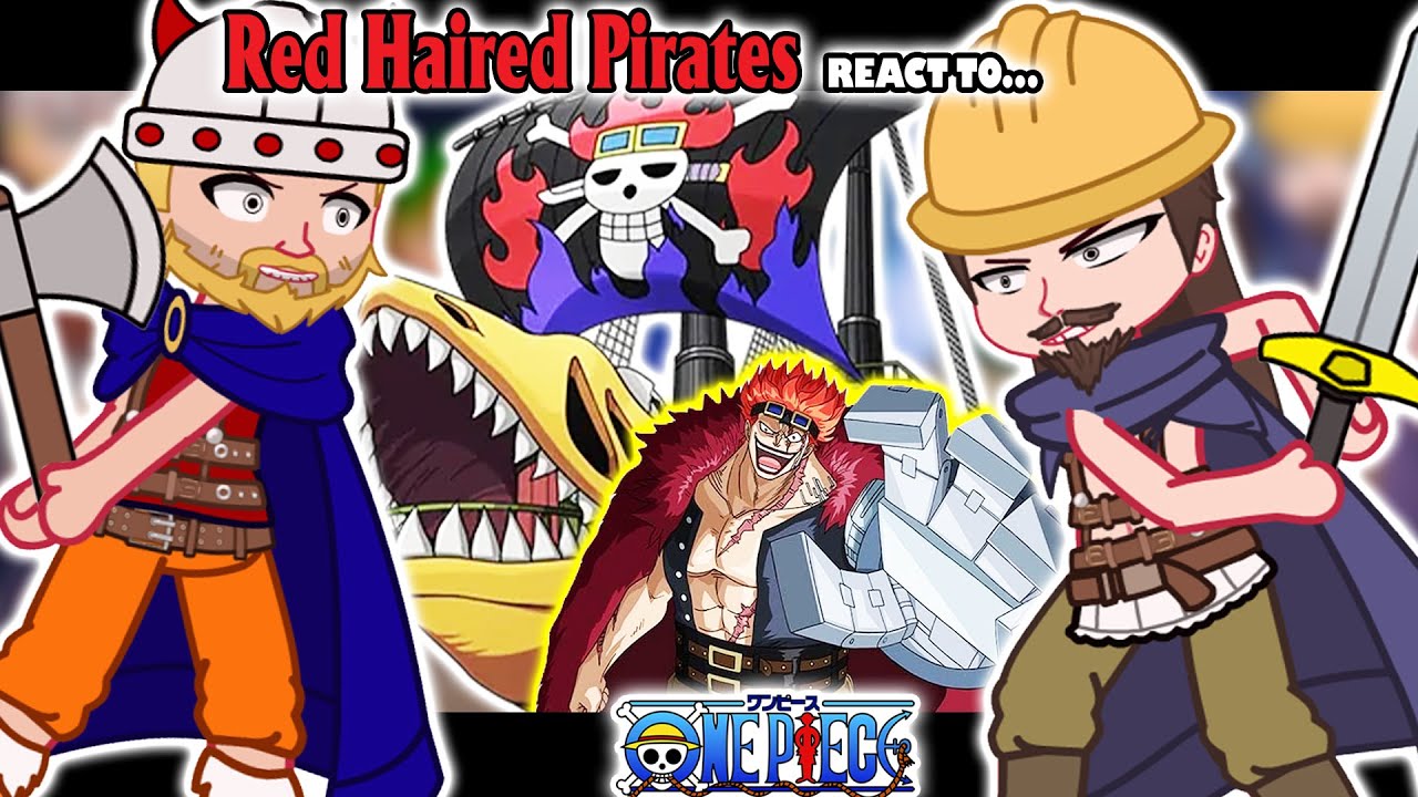 👒 Red Haired Pirates, Uta, Brogy & Dorry React To Luffy | Gacha Club | One piece react 👒