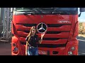 Teste drive de  ACTROS 510cv carregado no Bitrem com 57toneladas por SP