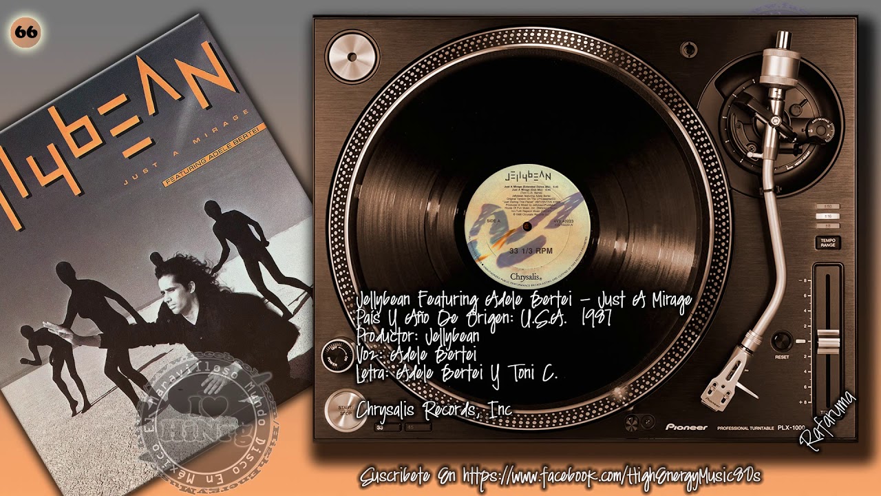66 - Jellybean - Just A Mirage (U.S.A. 1987) High Energy Music