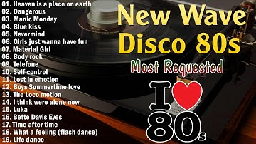 New Nonsstop Most Requested New Wave Disco 80s Nonstop Remix