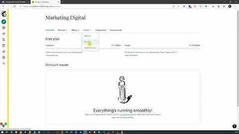 MAILCHIMP.  Cómo conseguir la clave de API para integrarla en Wordpress / Woocommerce