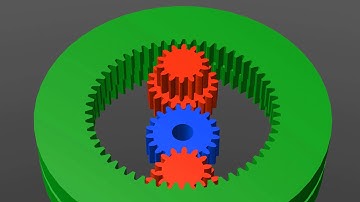Compound planetary gears