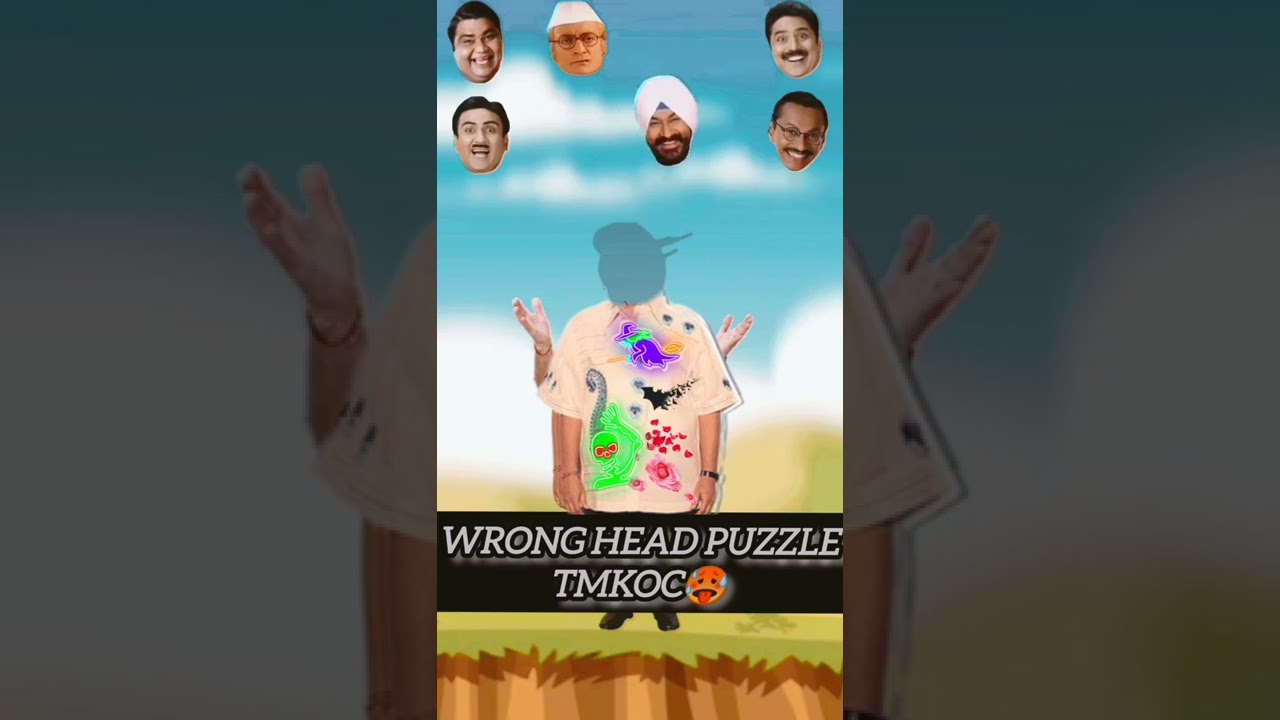 Wrong Head Puzzle | TMKOC