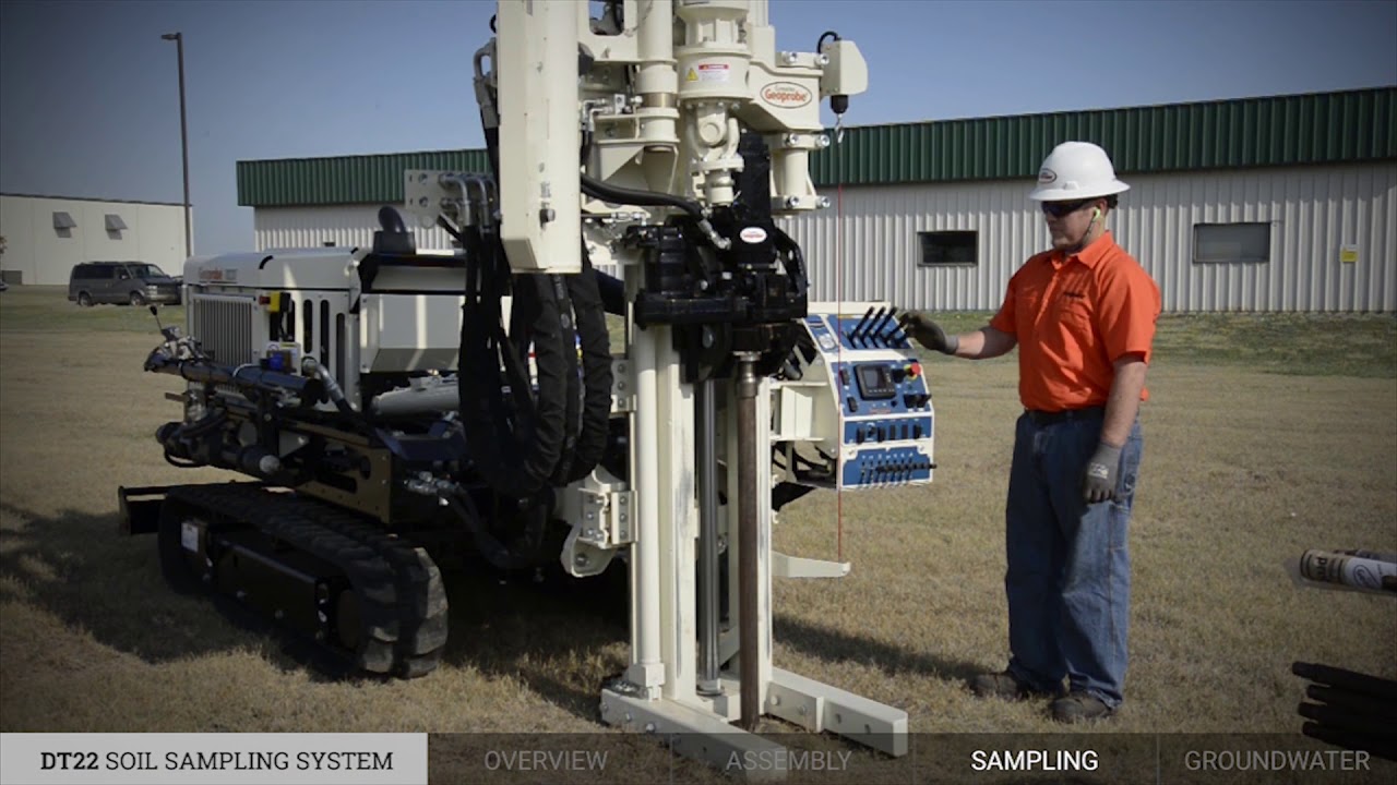 Geoprobe® DT22 Soil Sampling System YouTube