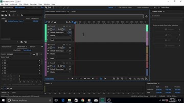 Audition 67 How to Fix the Phase Effect, and Deadspaces in Audio file with Audition