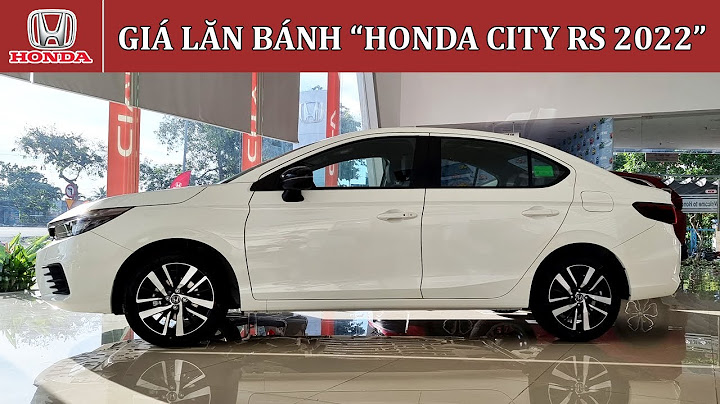 Honda City RS giá lăn bánh