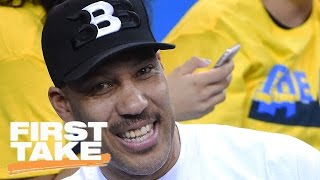 Ryan Clark Reacts To Lavar Balls White Guys Comments First Take April 7, 2017