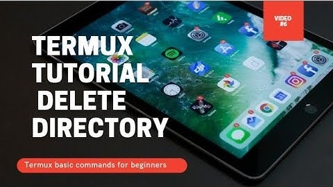 how to delete directory in termux ||basic commands of termux