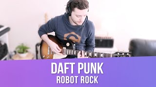 Daft Punk ROBOT ROCK Guitar Lesson (how to play on guitar)